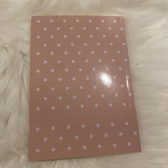 2025 Planner Notebook from Japan. Pink/White Polka Dots. - Picture 3 of 4